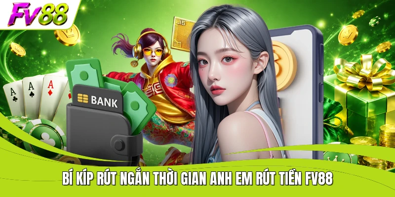Bí kíp rút ngắn thời gian anh em rút tiền FV88