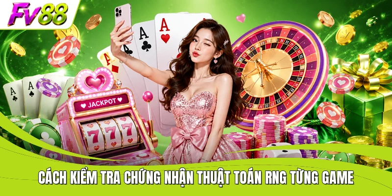 Cách kiểm tra chứng nhận thuật toán RNG từng game