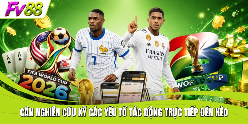 Cần nghiên cứu kỹ các yếu tố tác động trực tiếp đến kèo