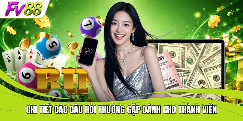 Chi tiết các câu hỏi thường gặp dành cho thành viên