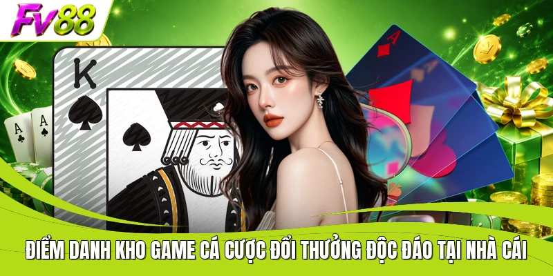 Điểm danh kho game cá cược đổi thưởng độc đáo tại nhà cái