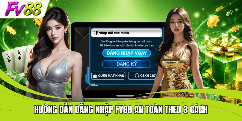 Hướng dẫn đăng nhập FV88 an toàn theo 3 cách