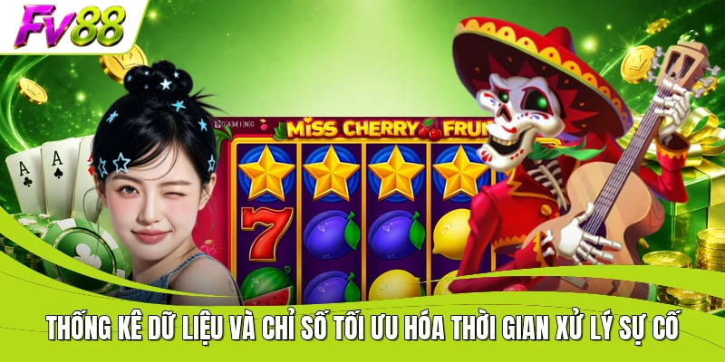 Thống kê dữ liệu và chỉ số tối ưu hóa thời gian xử lý sự cố
